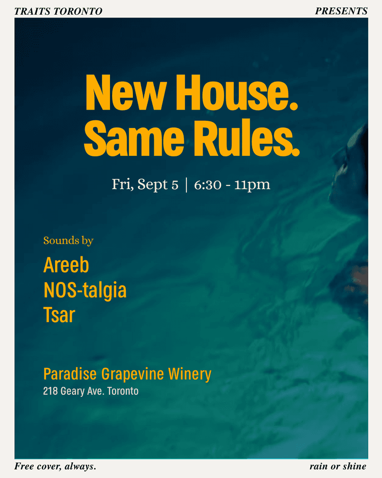 New House. Same Rules. Sept 19 event poster