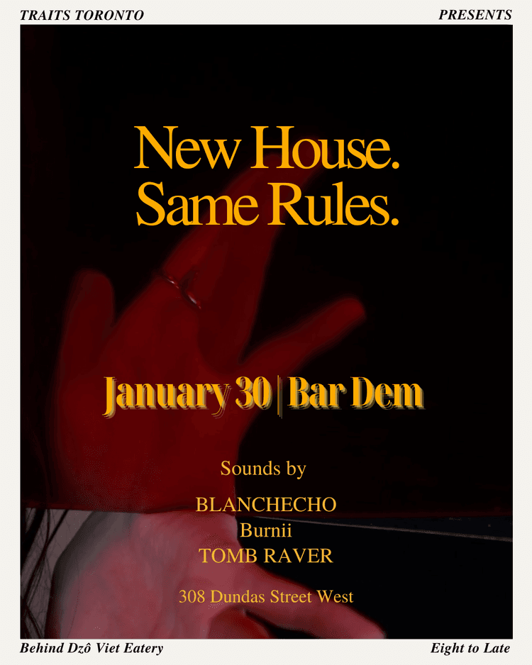 New House. Same Rules. Jan 30 event poster