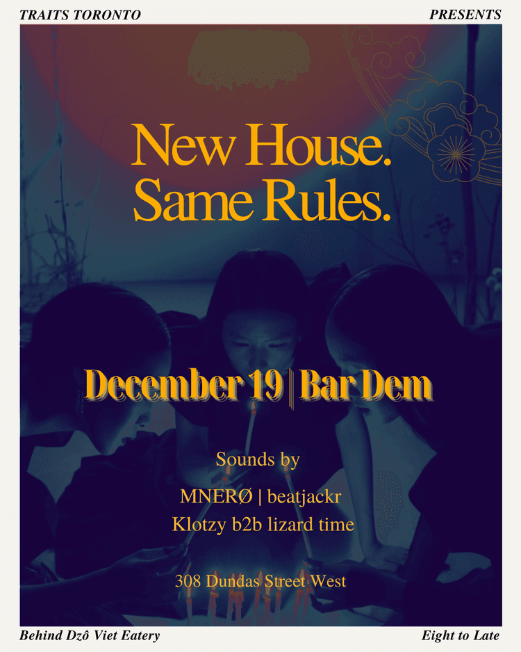 New House. Same Rules. Dec 19 event poster